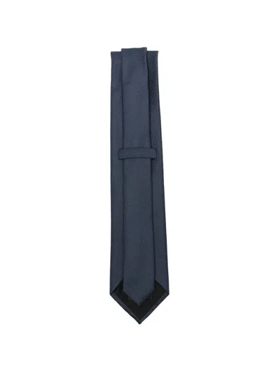 Brioni Patterned Tie In Black