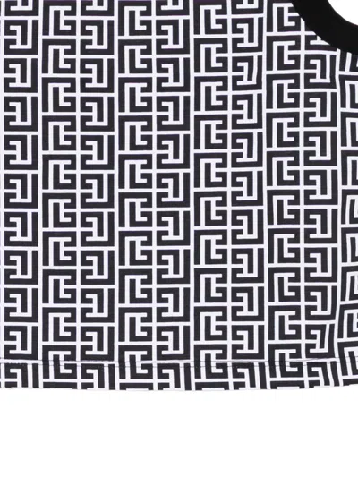 Balmain Monogram Vest In Black