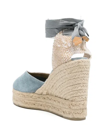 Castaã±er Tie Fastening Espadrilles In Multi