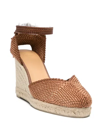 Castaã±er Cora Ankle Tie Espadrilles In Multi