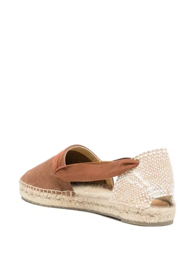 Castaã±er Kaia Tie Strap Espadrilles In Multi