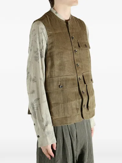Uma Wang Jolt Jacket In Green