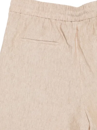 Peserico Drawstring Shorts In Neutral