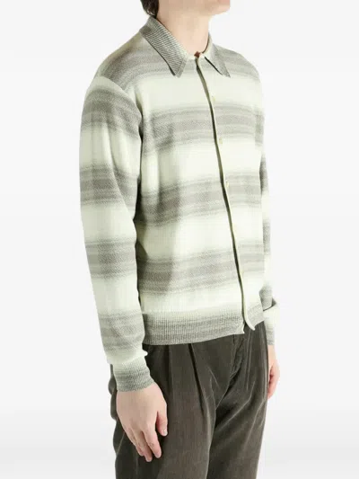 Auralee Striped Shirt In Multi