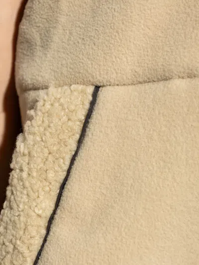 Rethinkit Studios Zip-up Gilet In Brown