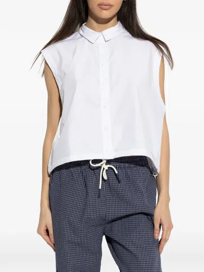 Rethinkit Studios Polo-collar Sleeveless Shirt In Multi