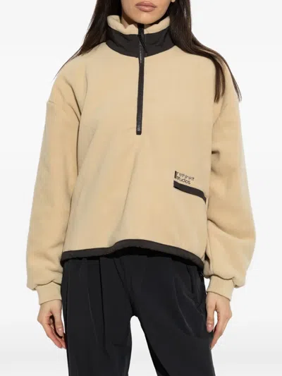 Rethinkit Studios Half-zip Sweater In Multi