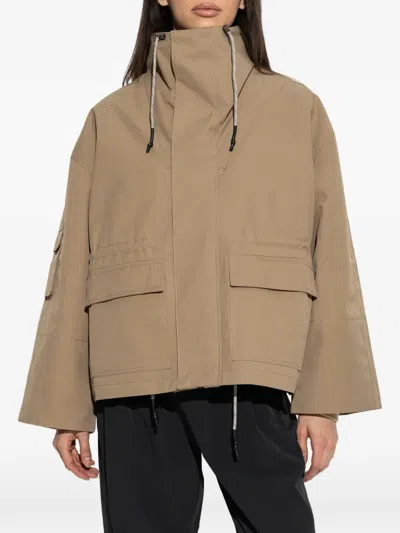 Rethinkit Studios Cloud Drawstring-fastening Jacket In Multi