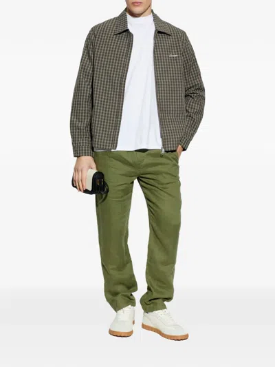 Samsoe & Samsoe Sabeck Plaid-pattern Zip-fastening Jacket In Multi