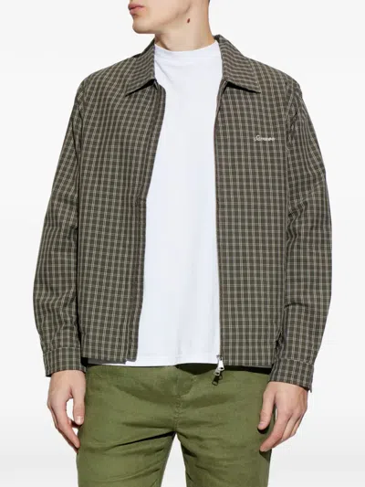 Samsoe & Samsoe Sabeck Plaid-pattern Zip-fastening Jacket In Multi