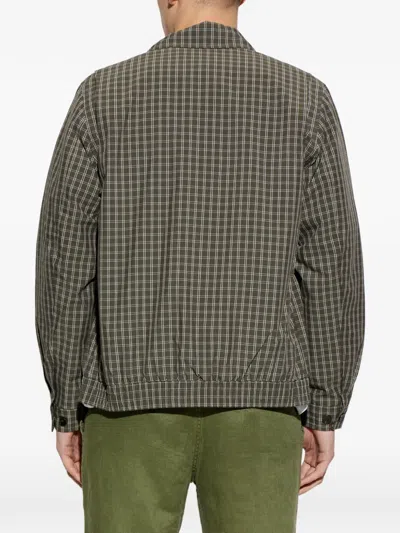 Samsoe & Samsoe Sabeck Plaid-pattern Zip-fastening Jacket In Multi