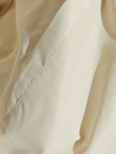 Rohe Drawstring Hooded Jacket In Neutral