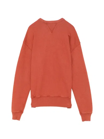 Norse Projects Kulhuse Loopback Sweatshirt In Orange