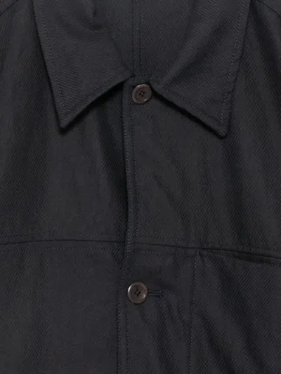 Norse Projects Arresskov Twill Overshirt Jacket In Black