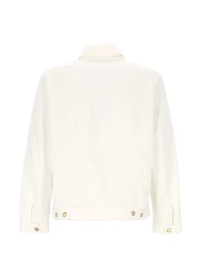 Umit Benan Buttoned Jacket In White