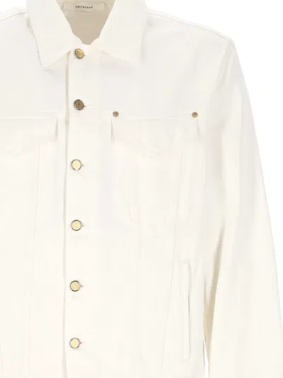 Umit Benan Buttoned Jacket In White