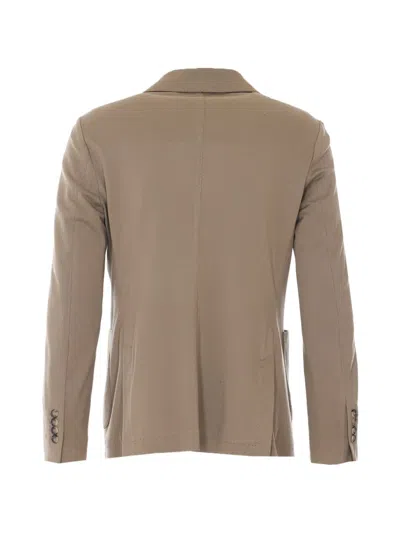 Circolo 1901 Double-breasted Button Blazer In Brown