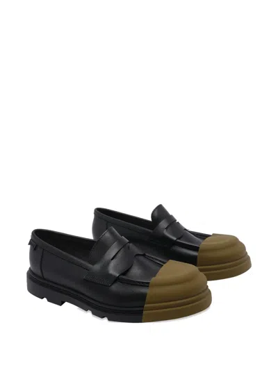 Camper Removable Toe Loafers In Multi