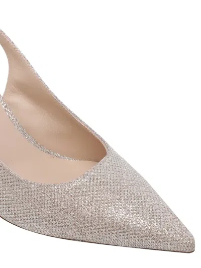 Stuart Weitzman Stuart Power Slingback Pointed Toe Pumps In Multi