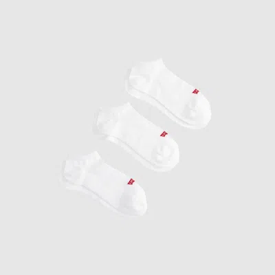 Levi's Low Cut Socks (3-pack) In White