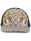 GUCCI tigers print GG supreme baseball cap,4268874HB1311823813