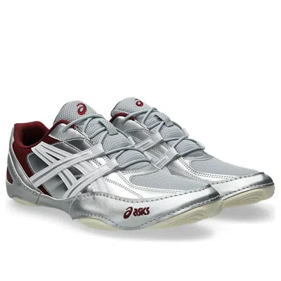 Asics Hypersync Striped Sneakers In Gray