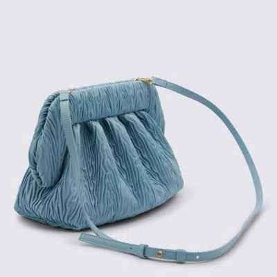 Themoirè Light Blue Bios Clutches