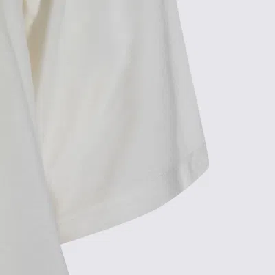 Thom Krom White Stretch Top In Neutral