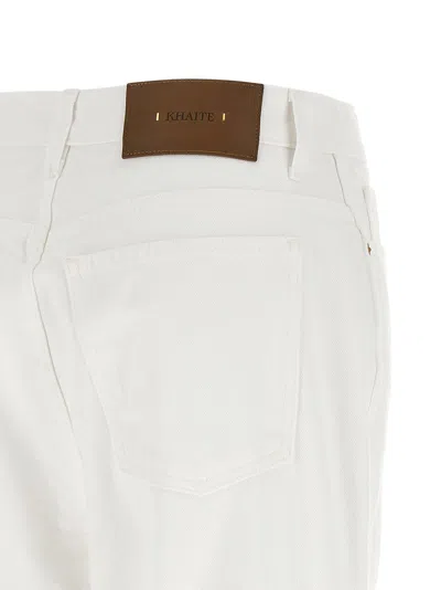 Khaite Danielle Jeans In White