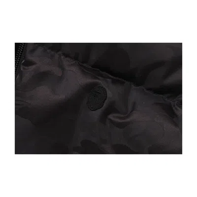A Bathing Ape Solid Camo Jacquard Jacket 'black'