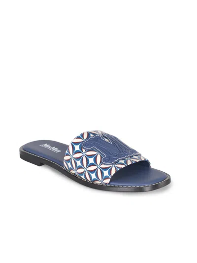 Max Mara "dovere" Slippers In Blue