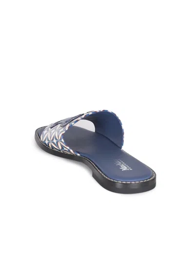 Max Mara "dovere" Slippers In Blue