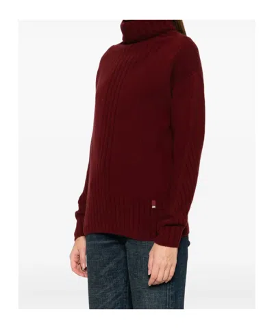 Herno Wool Jumper In Brown