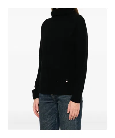 Herno Wool Jumper In Black