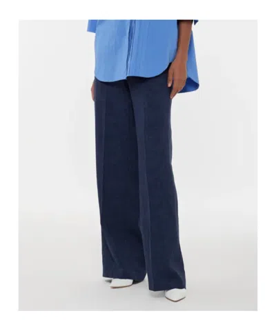 P.a.r.o.s.h Button Trousers In Blue