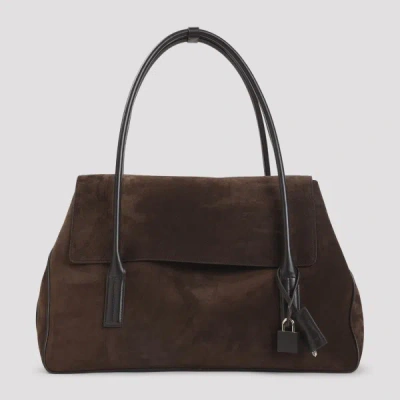 Tom Ford Dark Brown Eclipse Large Tote