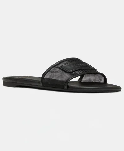 Kate Spade New York Breezy Mesh Slide Sandal In Black