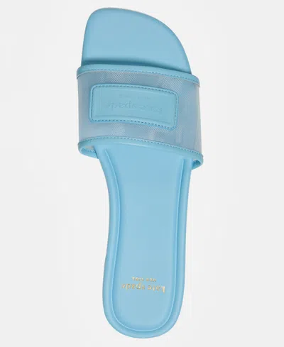 Kate Spade New York Breezy Mesh Slide Sandal In Blue