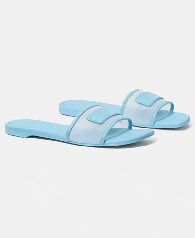 Kate Spade New York Breezy Mesh Slide Sandal In Blue