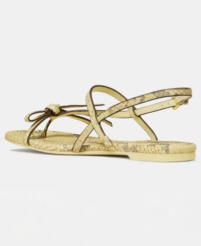 Kate Spade New York Loop Metallic Ankle Strap Sandal In Gold