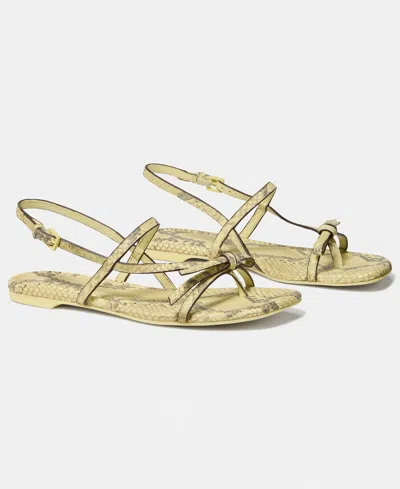 Kate Spade New York Loop Metallic Ankle Strap Sandal In Gold