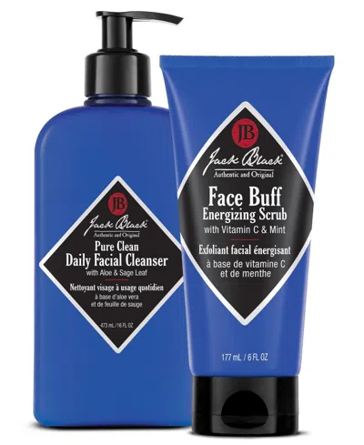 Jack Black 2-pc. Men's Face Cleansing Essentials Set In Transparent