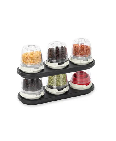 Finamill Trio 4" Stackable Storage Tray In Black