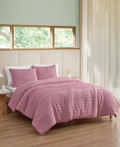 Ugg Devon Textured 2-pc. Comforter Set, Twin/twin Xl In Pink