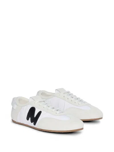 Msgm New Retro Super Light Sneaker In White