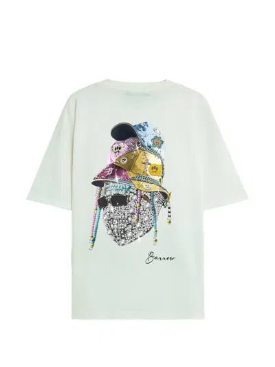 Barrow Printed T-shirt In Neutral