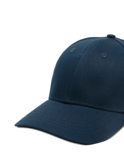 Aspesi Panelled Hat In Blue