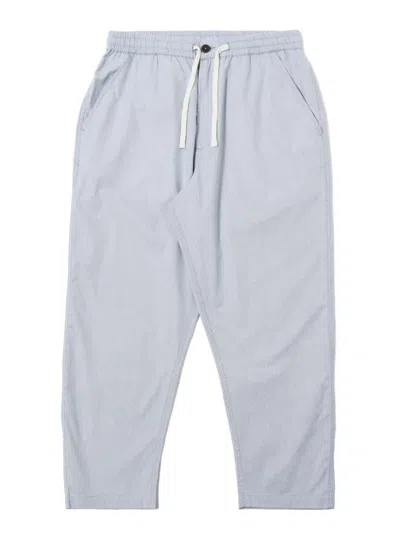 Universal Works Drawstring Trousers In Blue