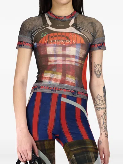 Ottolinger Patterned T-shirt In Multi