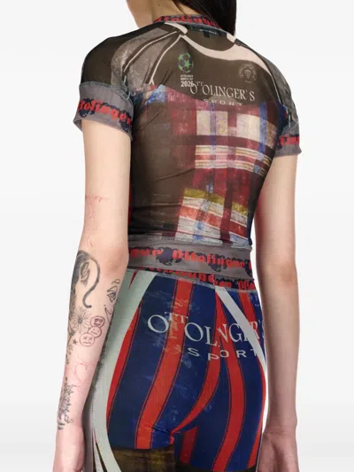 Ottolinger Patterned T-shirt In Multi